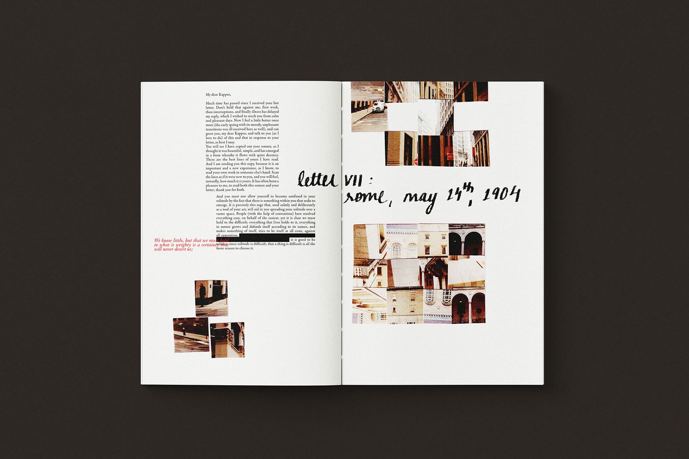 Letters to a Young Poet book design mockup thirteen.