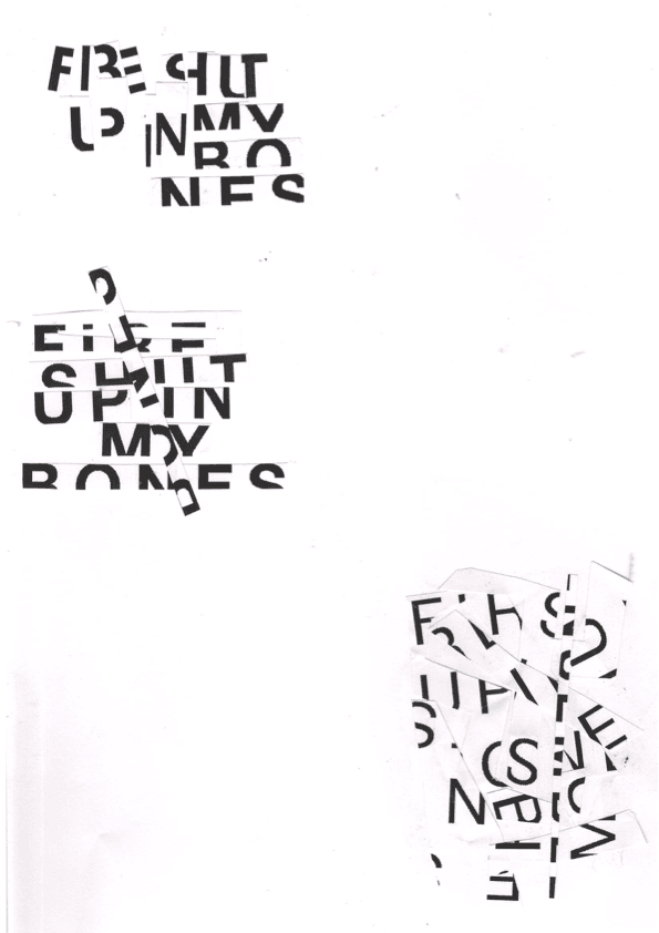 Ensemble Arts typographic process image two.